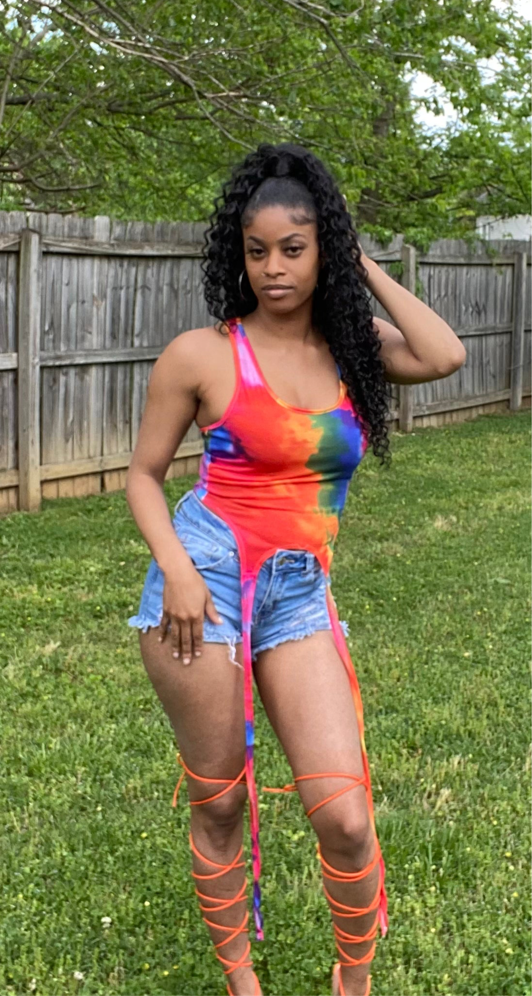 Tie Dye Tank Top